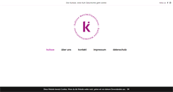 Desktop Screenshot of kulisse-restaurant.de