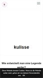 Mobile Screenshot of kulisse-restaurant.de